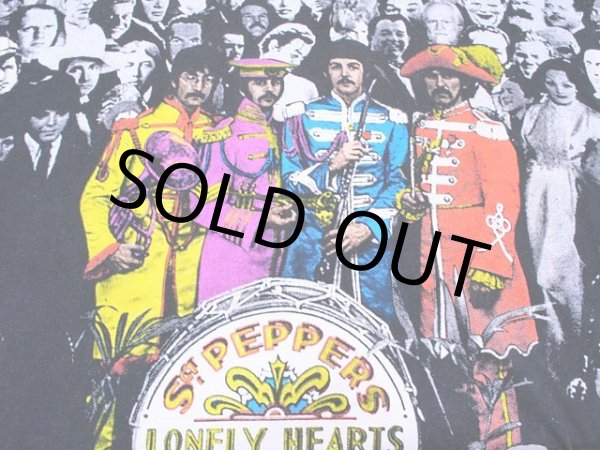 画像4: 1990s〜 THE BEATLES Sgt. Pepper's Lonely Hearts Club Band総柄Tシャツ　表記XL (4)