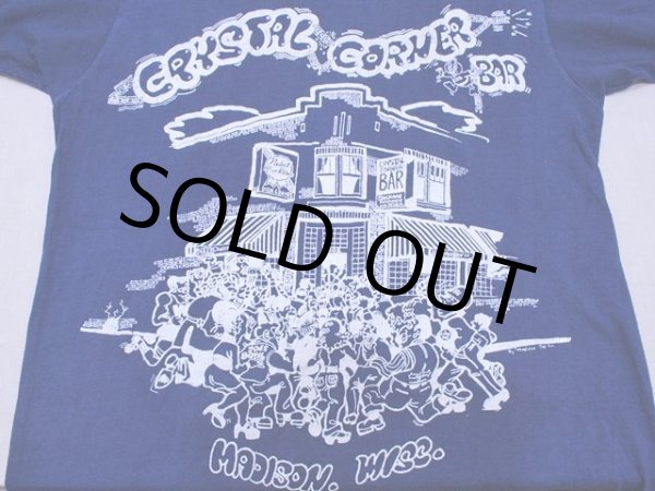 画像6: 1970s Crystal Corner Bar両面プリントTシャツ　表記M (6)