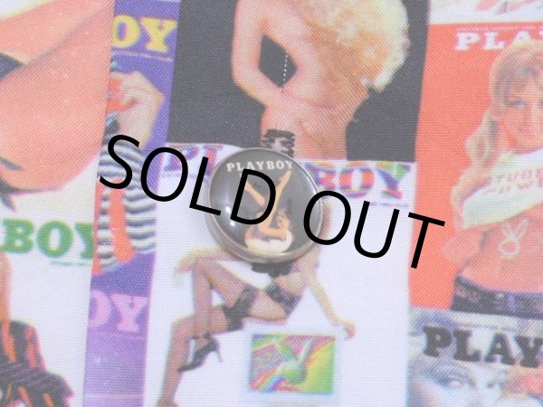 画像4: 1980s〜【PLAYBOY】セクシー総柄ポリシャツ　表記M (4)