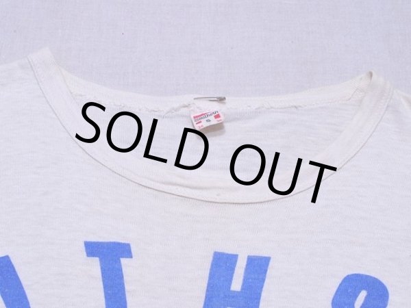 画像4: 1950s【SOUTHERN】染込みカレッジTシャツ　表記S (4)