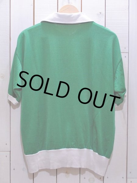 画像2: 1950s【Champion】レーヨンハーフジップシャツ ランタグ 表記L (2)