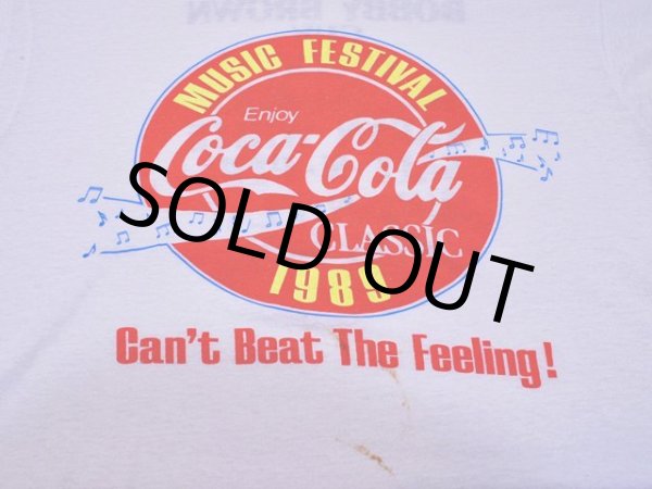 画像4: 1980s CocaCola MUSIC FESTIVAL Tシャツ 両面プリント　実寸XL (4)