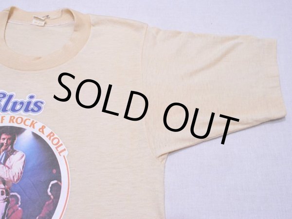 画像8: 1970s ELVIS THE KING OF ROCK＆ROLL Tシャツ　表記L (8)