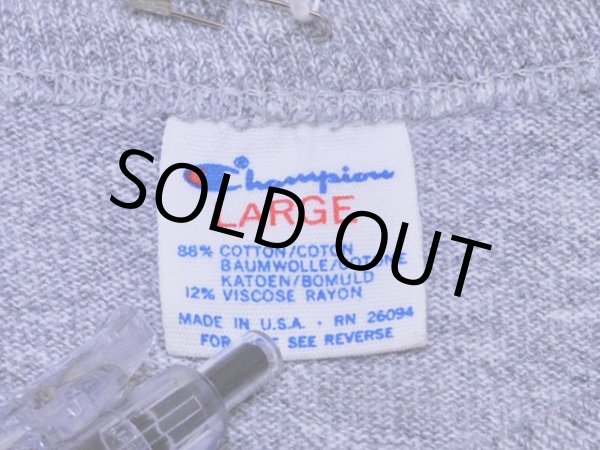 画像3: 1980s【Champion】88/12カレッジTシャツ　表記L (3)