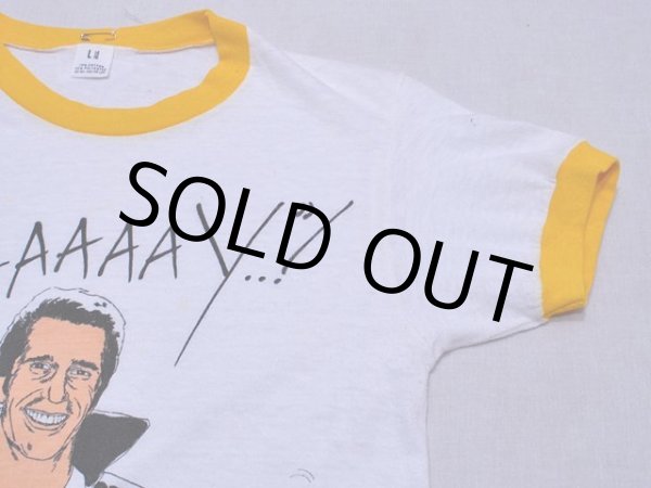 画像6: 1970s米ドラマHAPPY DAYSリンガーTシャツ　表記BoysL (6)