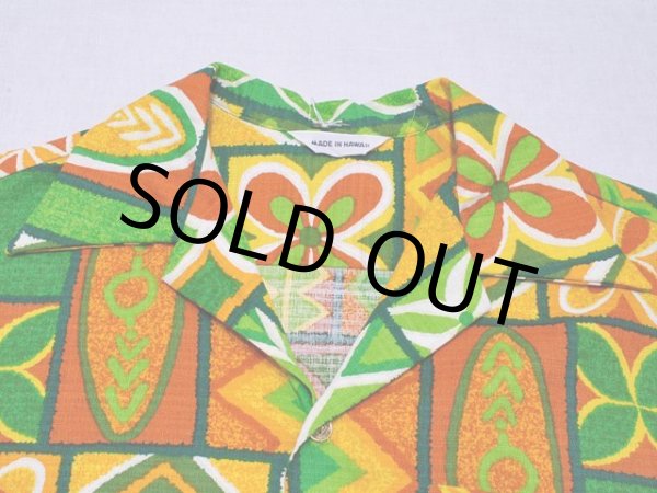 画像4: 1970sコットンアロハシャツ　実寸ML (4)