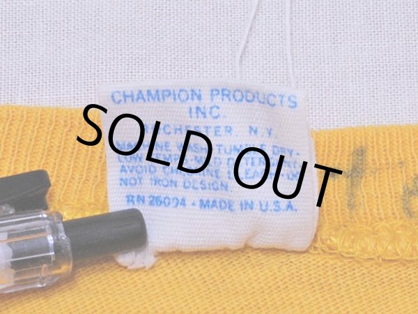 画像4: 1970s【Champion】BLOOMSBURGカレッジTシャツ バータグ　表記L (4)