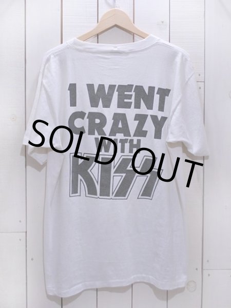 画像2: 1980s KISS-I WENT CRAZY WITH KISS バンドTシャツ　表記XL (2)