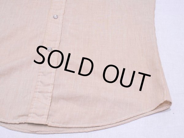 画像7: 1970s【KENNINGTON】隠れミッキーウエスタンシャツ　実寸SM (7)