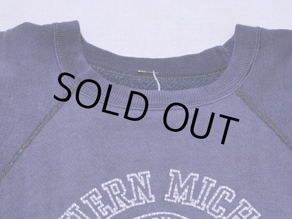 画像3: 1950s-60s NORTHERN MICHIGAN COLLEGEカレッジスウェット　実寸M (3)