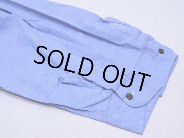 画像8: DEADSTOCK!! 1970s【Sears】シャンブレーシャツ 表記M  (8)