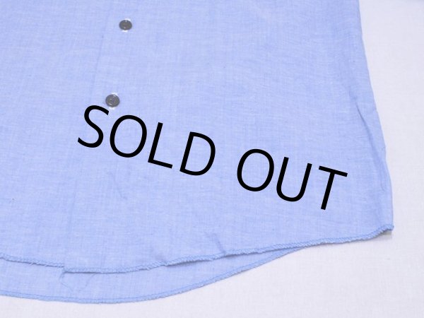 画像9: DEADSTOCK!! 1970s【Sears】シャンブレーシャツ 表記M  (9)