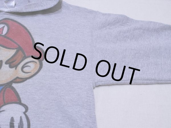 画像6: 1990s〜スーパーマリオスウェットパーカー　エアブラシペイント　表記M (6)