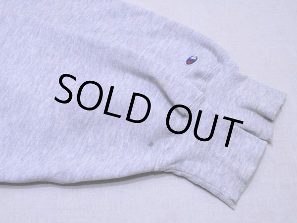 画像7: 1990s【Champion】リバースウィーブスウェット 染み込みプリント 表記S (7)