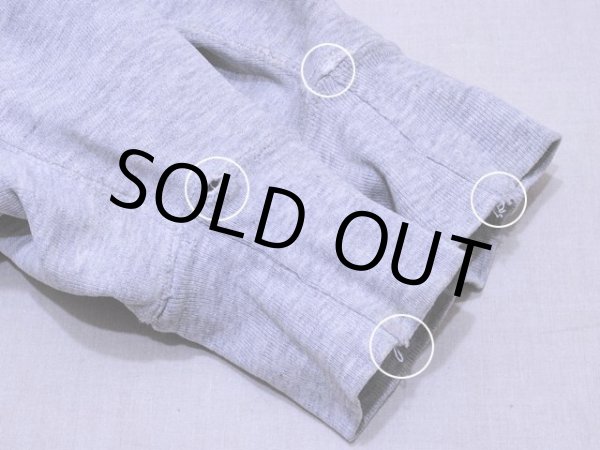 袖リブに少々ダメージ。