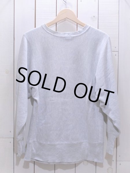 画像2: 1990s【Champion】リバースウィーブスウェット 染み込みプリント 表記S (2)