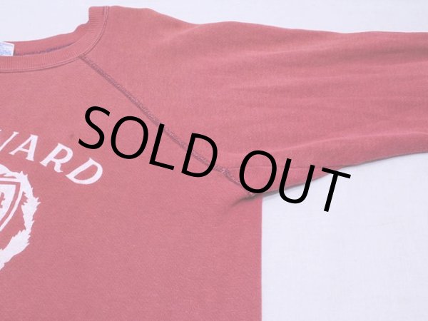 画像8: 1970s【Champion】HARVARDカレッジスウェット バータグ フロッキープリント　表記L (8)