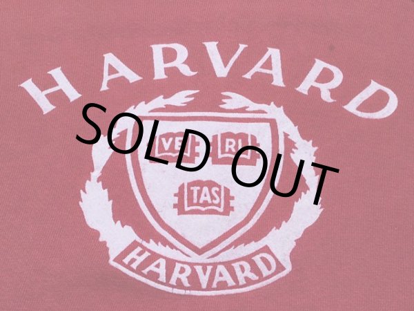 画像6: 1970s【Champion】HARVARDカレッジスウェット バータグ フロッキープリント　表記L (6)