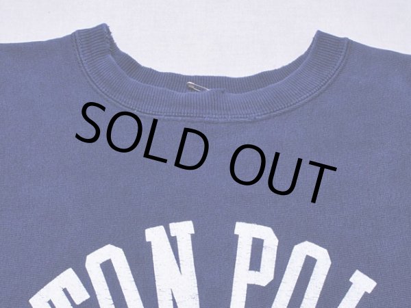 画像4: 1990s【Champion】リバースウィーブスウェット BOSTON POLICE ACADEMY　表記L (4)