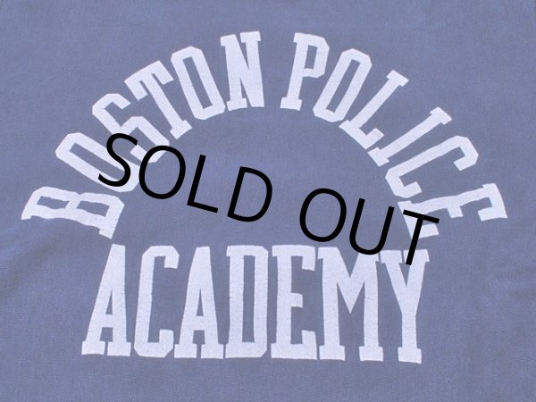 画像5: 1990s【Champion】リバースウィーブスウェット BOSTON POLICE ACADEMY　表記L (5)