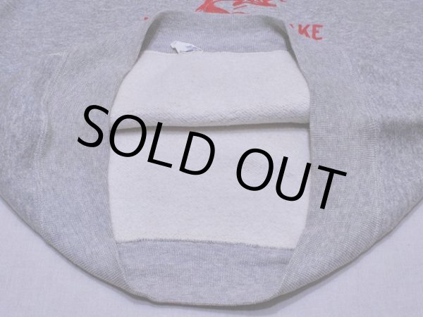 画像9: 1960s〜【Velva Sheen】フロッキー杢スウェットパーカー　表記L (9)