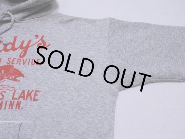 画像6: 1960s〜【Velva Sheen】フロッキー杢スウェットパーカー　表記L (6)