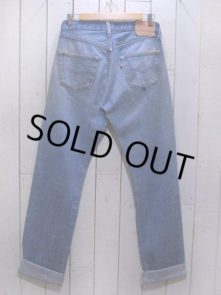 画像2: 1980s【Levi's】2501内股シングル 表記w33 (2)