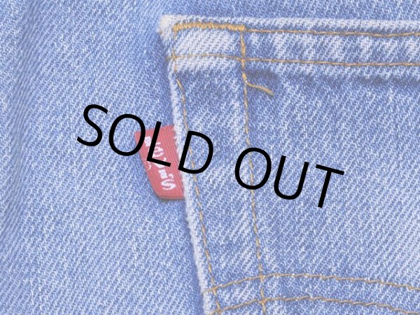 画像4: 1980s【Levi's】2501内股シングル 表記w33 (4)