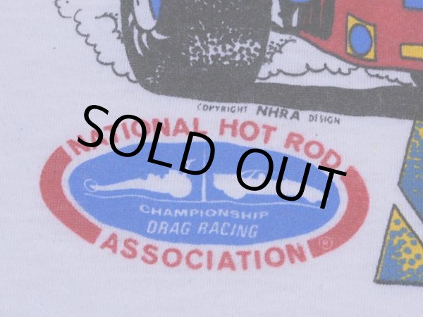 画像7: 1980s Big Go West Winternationals 1982 Pomona NHRAモーターTシャツ　表記M (7)