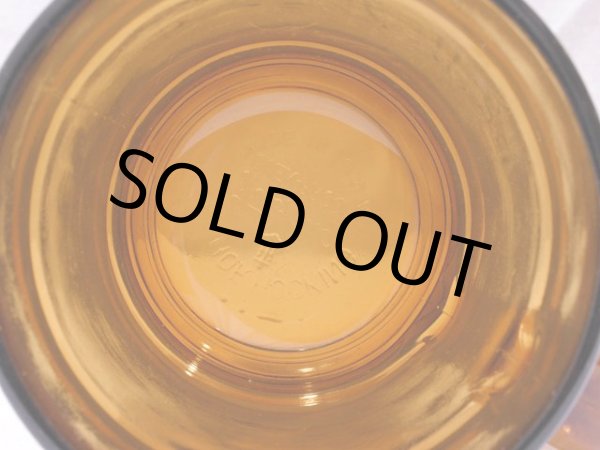 画像7: 1960s-70s【FireKing】バレルマグ・アンバー (7)