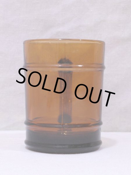 画像4: 1960s-70s【FireKing】バレルマグ・アンバー  (4)