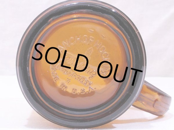 画像5: 1960s-70s【FireKing】バレルマグ・アンバー  (5)