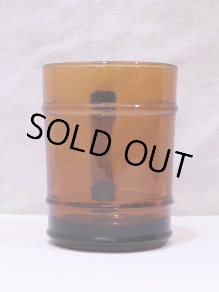 画像4: 1960s-70s【FireKing】バレルマグ・アンバー (4)