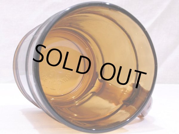 画像6: 1960s-70s【FireKing】バレルマグ・アンバー (6)