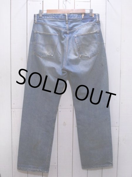 画像2: 1960s【LEVI'S】501BigE　実寸w34 (2)