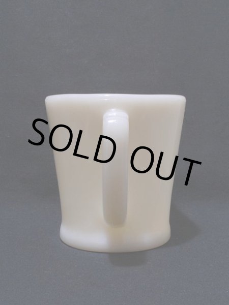 画像5: ラベル付き!!1940s-50s【FireKing】シェービングマグ・アイボリー (5)