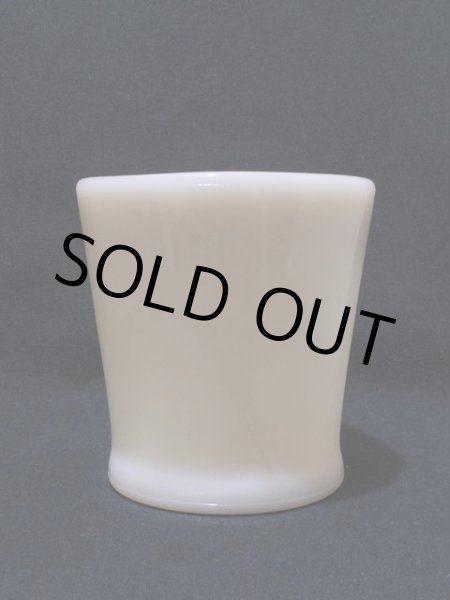 画像3: ラベル付き!!1940s-50s【FireKing】シェービングマグ・アイボリー (3)