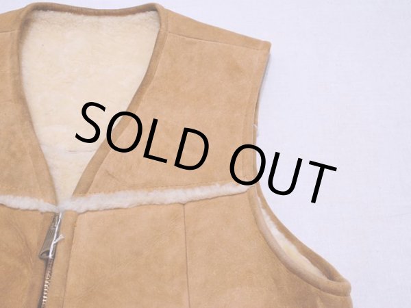 画像4: 1970s-80s【Eddie Bauer】ムートンベスト　表記M (4)