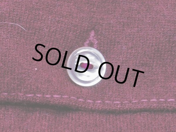 画像8: 1940s〜【THE SPINNAKER SHIRT】ハーフジップウールシャツ　実寸ML (8)