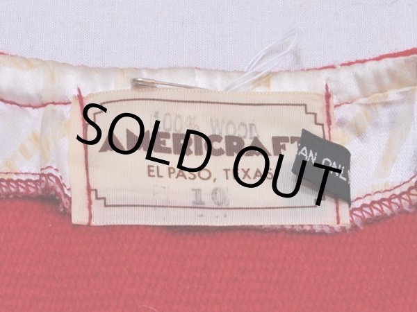 画像3: 1970s【AMERICRAFT】チマヨベスト　表記10(実寸XS-S) (3)