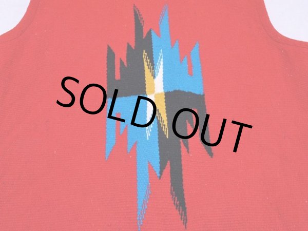 画像7: 1970s【AMERICRAFT】チマヨベスト　表記10(実寸XS-S) (7)