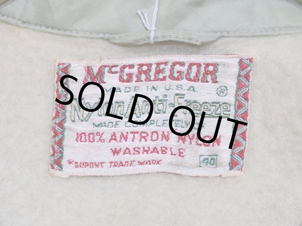 画像3: 1960s【McGREGOR】ナイロンアンチフリーズ 表記40 (3)