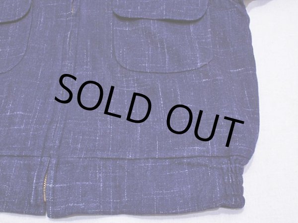 画像8: 1950s【HERCULES】カスリウールジャケット 表記40 (8)