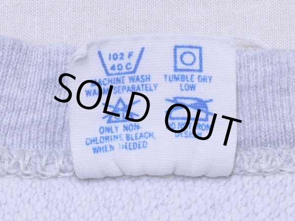 画像4: 1980s【Champion】リバースウィーブスウェット 染み込みプリント 表記L (4)