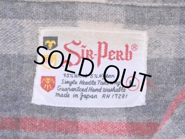 画像3: 1960s【SIR PERB】ウールシャツ　表記L (3)