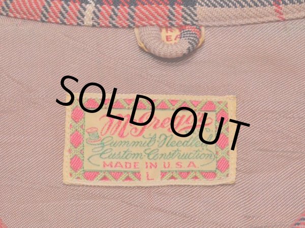 画像3: 1940s【McGREGOR】ウールギャバジンシャツ 表記L(実寸XL) (3)