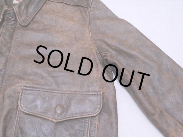 画像7: 1980s【BANANA REPUBLIC】A-2レザージャケット　表記40 (7)