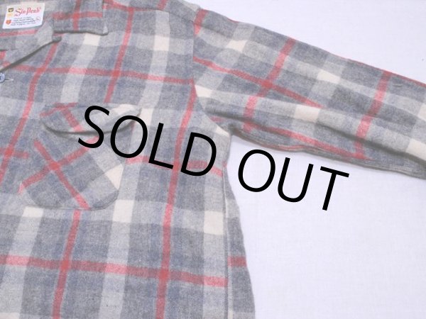 画像5: 1960s【SIR PERB】ウールシャツ　表記L (5)