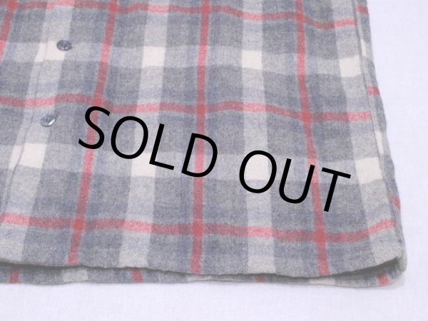 画像7: 1960s【SIR PERB】ウールシャツ　表記L (7)