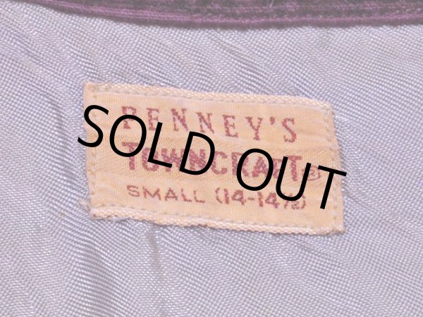 画像3: 1950s【PENNEY'S TOWNCRAFT】コーデュロイシャツ 表記S (3)